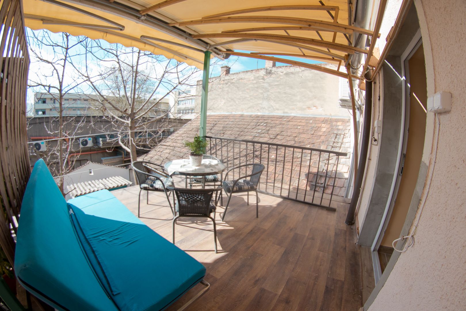 Müller's 2 – 4 fős apartman – terasz